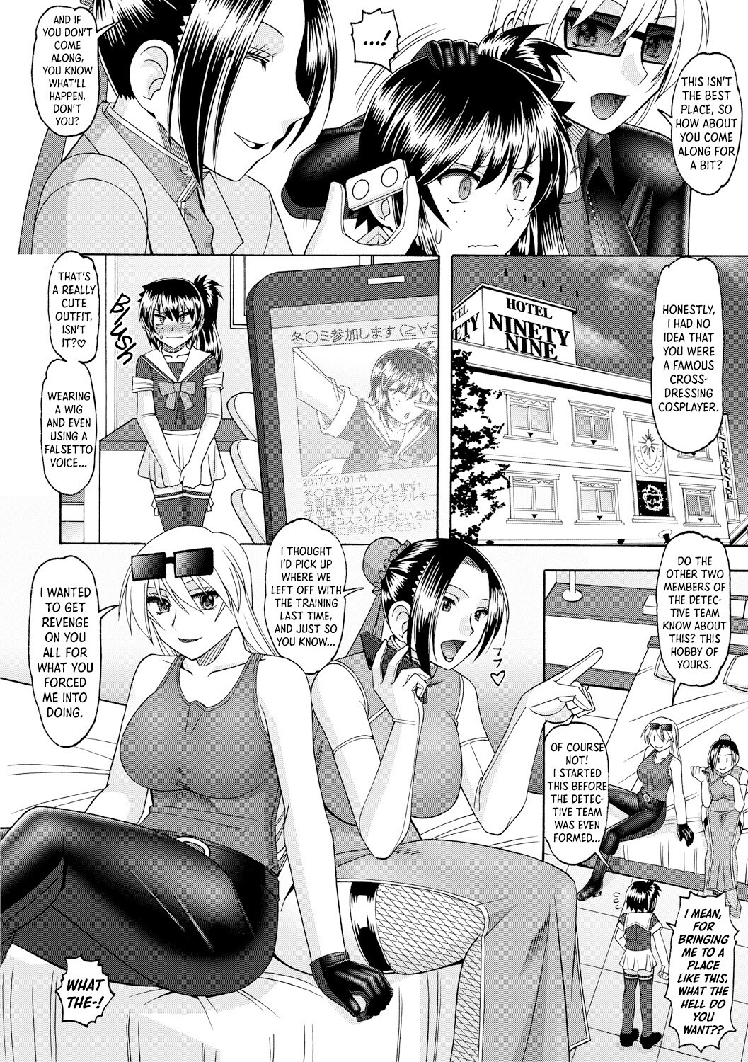 Hentai Manga Comic-Maid OVER 30-Read-165